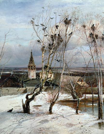 Die Krähen sind gekommen