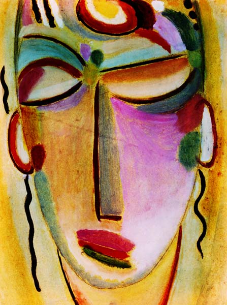 Meditation von Alexej von Jawlensky