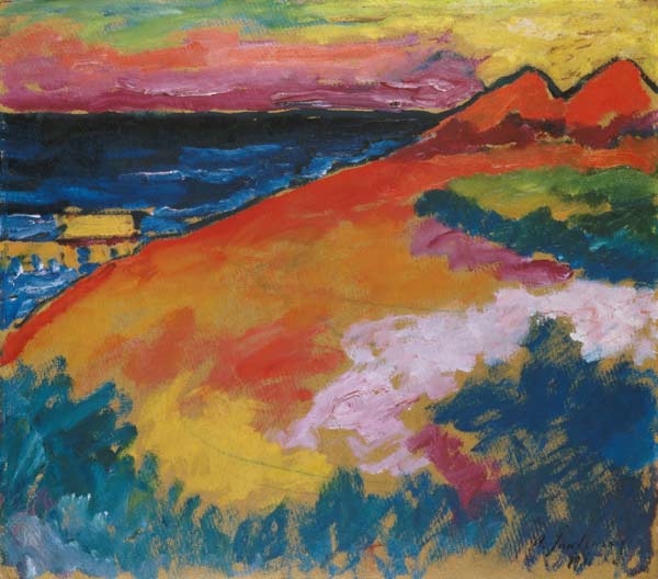 An der Ostsee von Alexej von Jawlensky
