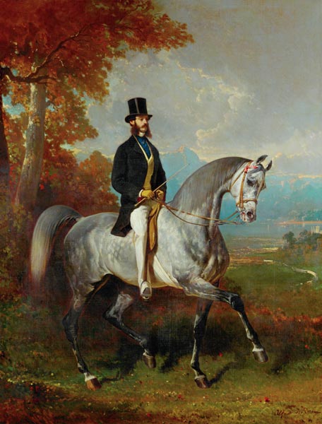 Count Alfred de Montgomery (1810-91) von Alfred Dedreux