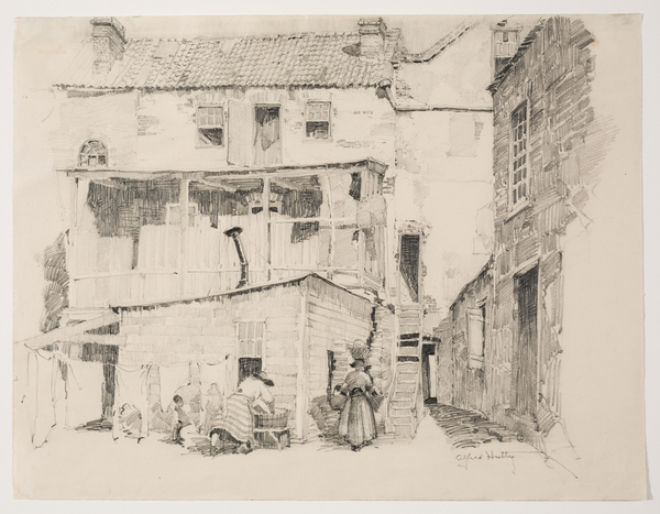 Monday Morning in Charlestown von Alfred Heber Hutty