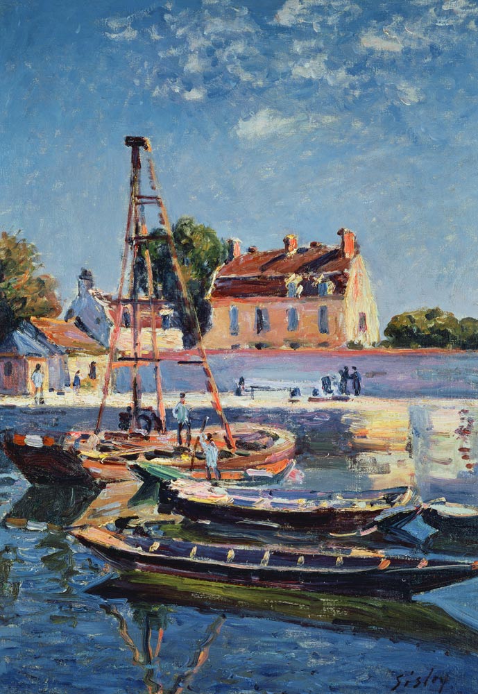 Sailing Boats von Alfred Sisley