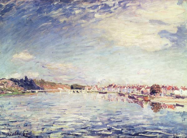 Saint-Mammes von Alfred Sisley
