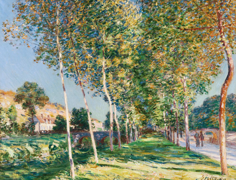 The Walk von Alfred Sisley