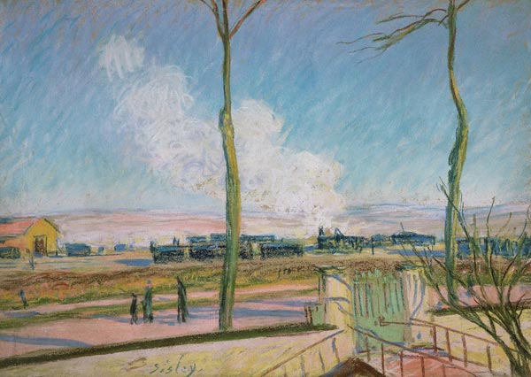 The Goods Station von Alfred Sisley
