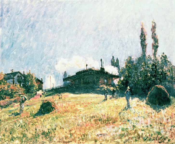 The Station at Sevres von Alfred Sisley