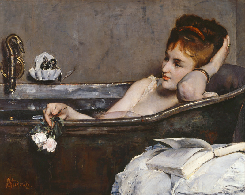 A. Stevens, Das Bad / um 1867 von Alfred Stevens