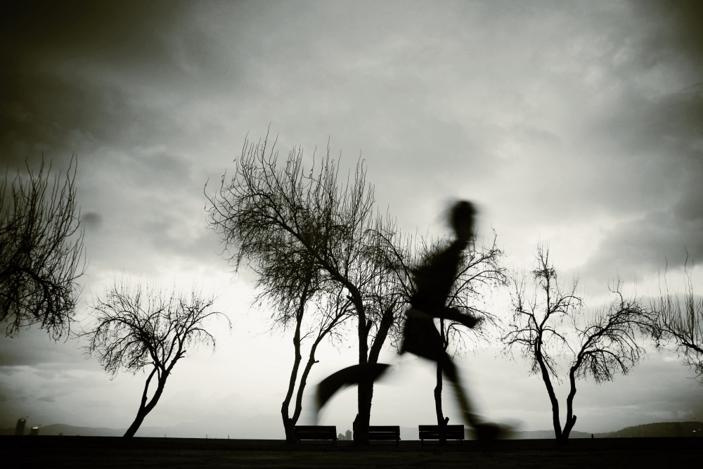 Evening Jog von Ali Ayer