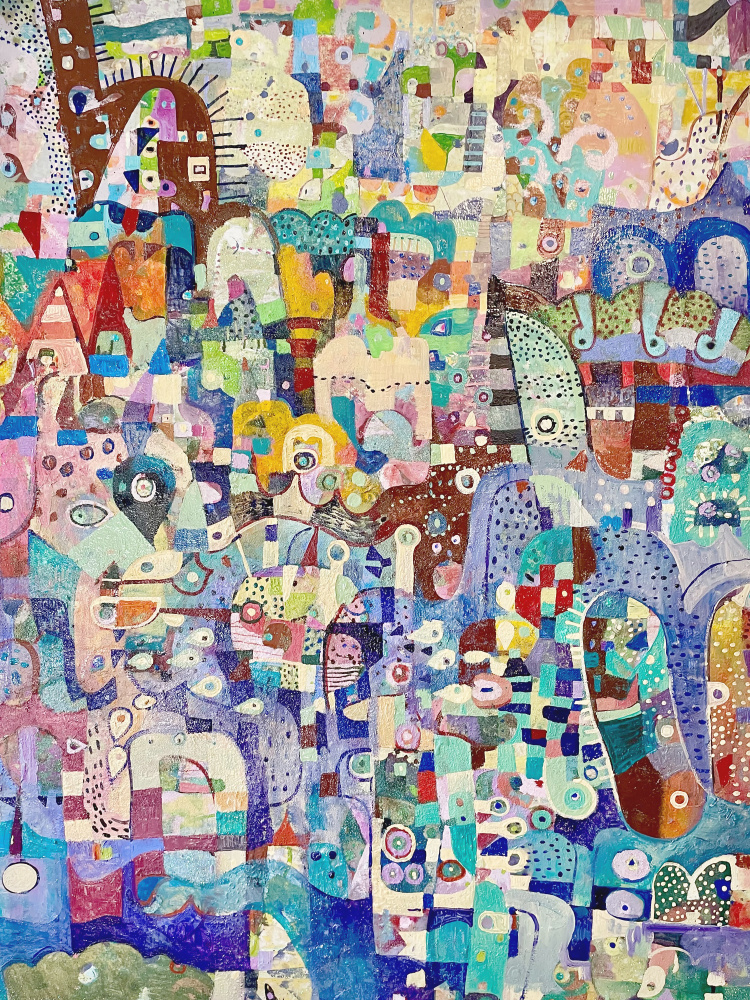 Yellow landscape von Alise Loebelsohn