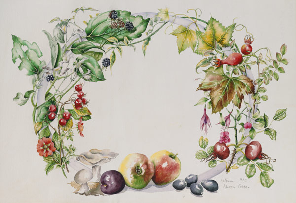 Autumn Garland von Alison  Cooper