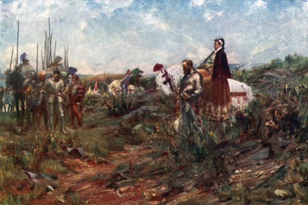 Queen Mary at Carberry Hill von Allan Stewart (after)