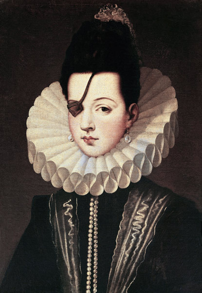 Ana de Mendoza, Princess of Eboli von Alonso Sánchez-Coello