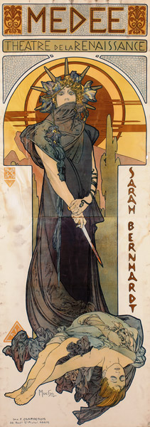 Medea von Alphonse Mucha