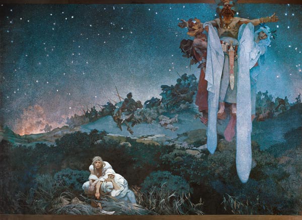 Das slawische Epos: Die Slawen in ihrer Urheimat. von Alphonse Mucha