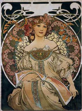 Plakatgestaltung (ursprünglich für F. Champenois, jedoch ohne Firmeneindruck)