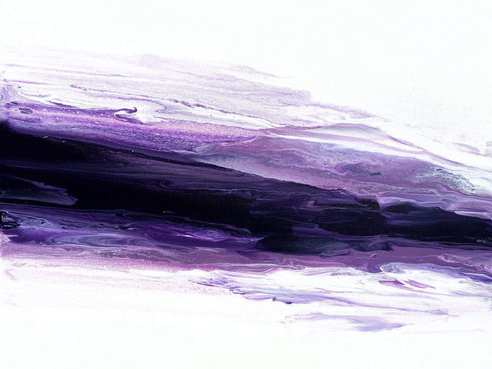 Purple Wave von Alyson Storms