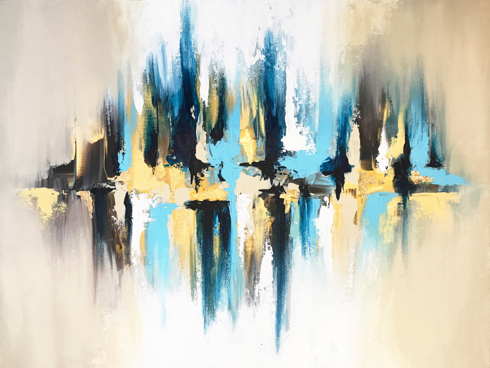 Rain Reflection von Alyson Storms