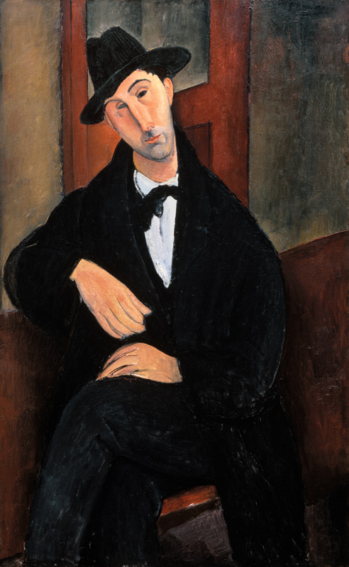 Bildnis Mario Varvogli von Amedeo Modigliani