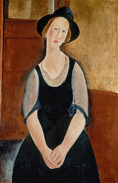 Portrait of Thora Klinchlowstrom von Amedeo Modigliani