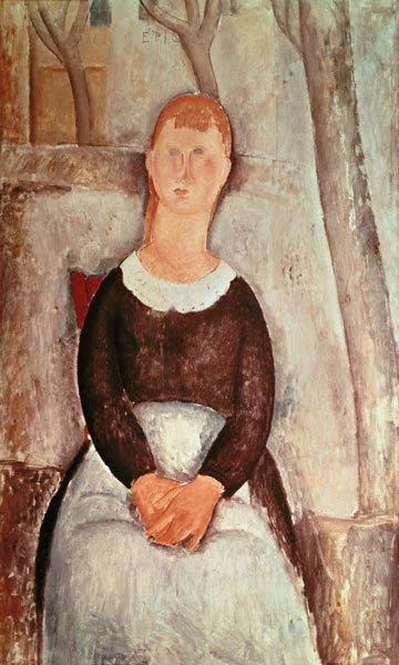 The Beautiful Grocer von Amedeo Modigliani