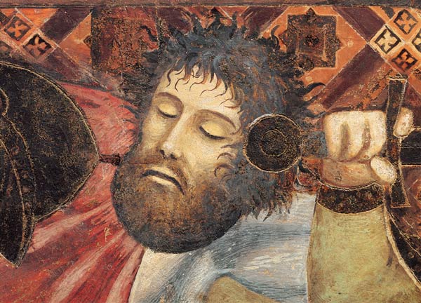 Abgeschlagener Kopf von Ambrogio Lorenzetti