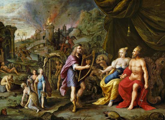 Orpheus in the Underworld von Ambrosius the Elder Francken or Franck