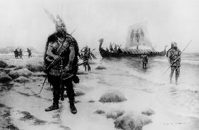 The Discovery of America by Leif Eriksson (fl.1000) 