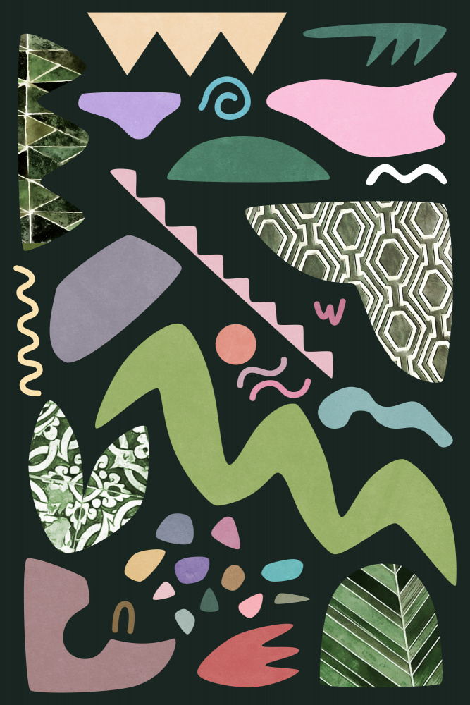 At the Villa Colors and Shapes von amini54