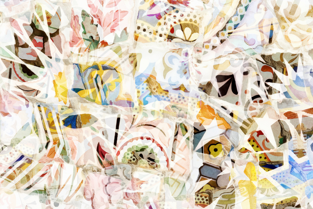 Mosaic of Barcelona 19 von amini54