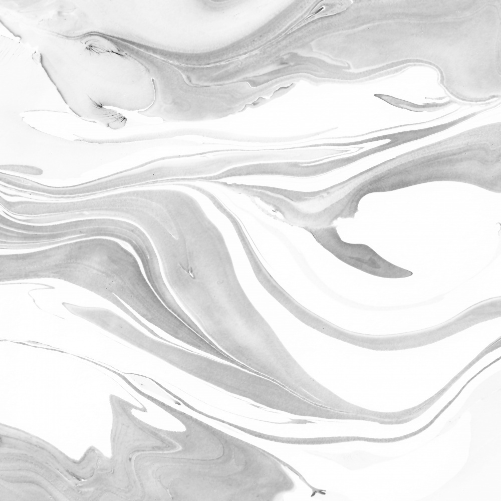 Ink Marbling Black and White 04 von amini54