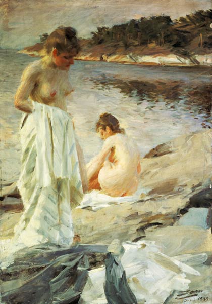 Die Badenden von Anders Leonard Zorn