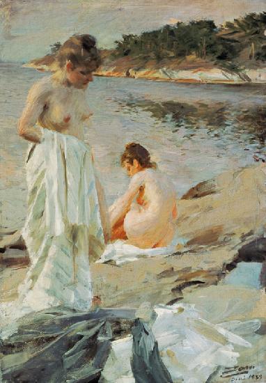 Die Badenden 1889