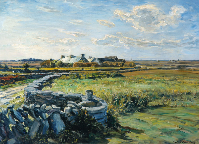 Der alte Brunnen von Andre Dauchez