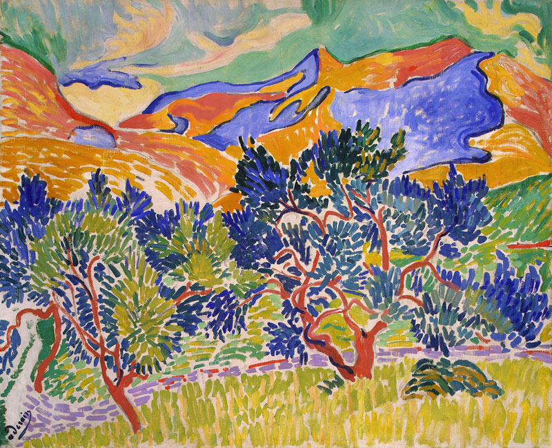 Mountains near Collioure von Andre Derain