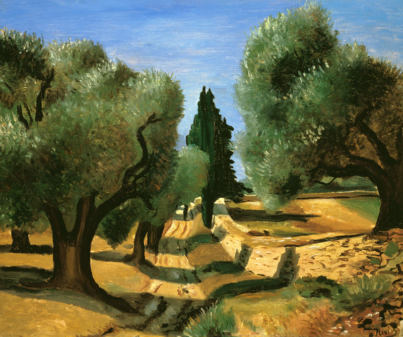 Olive Trees in Provence von Andre Derain