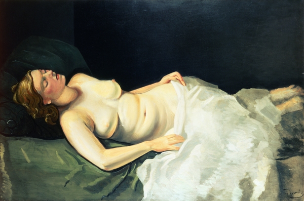 Blonde Nude Sleeping, 1936 von Andre Derain