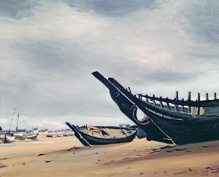 Boats on the Beach at Camaret