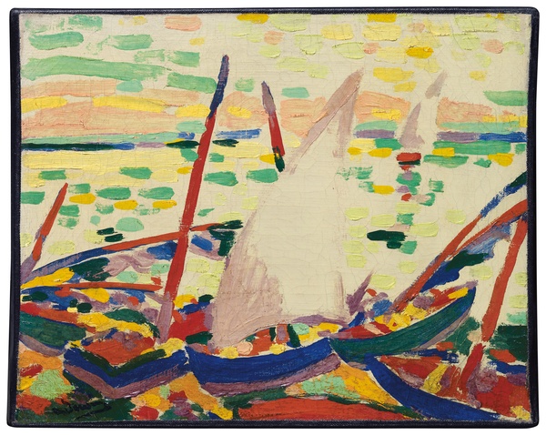 Boats on the Beach at Collioure von Andre Derain