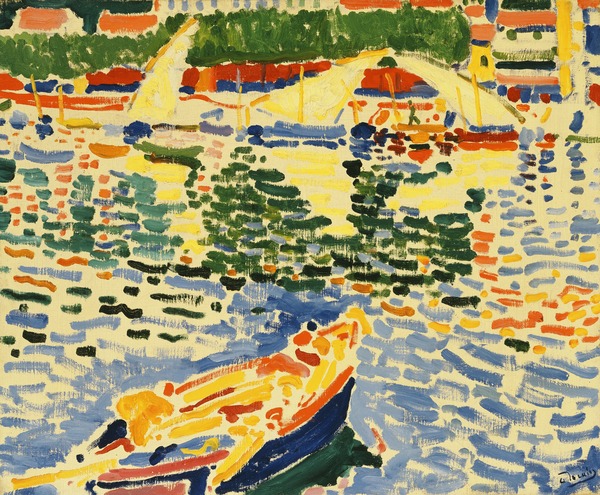 Boats at the Port of Collioure von Andre Derain