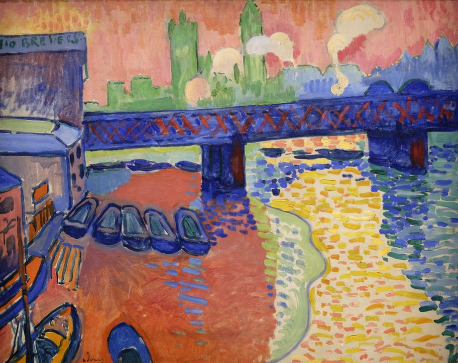 Charing Cross Bridge, London von Andre Derain