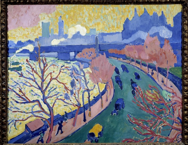 Charing Cross Bridge, London von Andre Derain