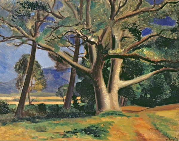 The big tree, c.1929-30 (also see 287578) von Andre Derain