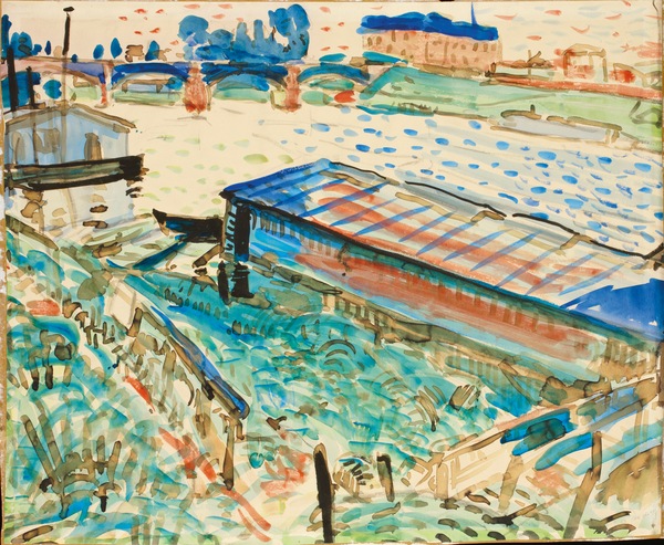 The Chatou Bridge von Andre Derain