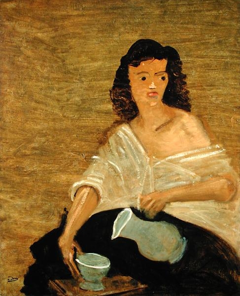 Woman with a Jug von Andre Derain