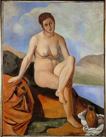 Nude with jug