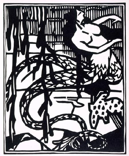 Illustration from Les horribles et espouvantables faictz et prouesses du tres renomme Panatgruel, Ro