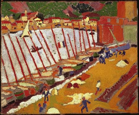 Small Harbor at Collioure