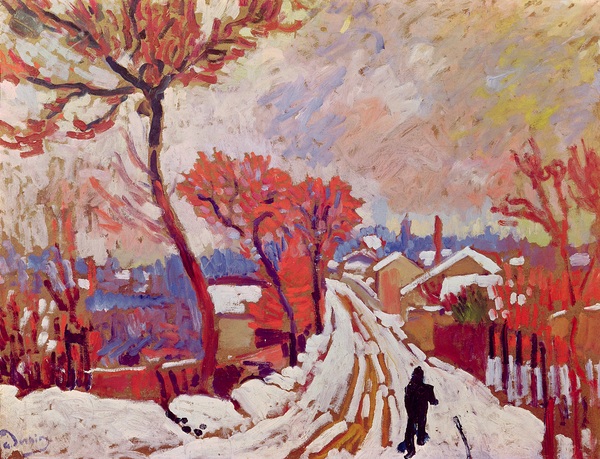 Landscape in the Snow, 1904-05 von Andre Derain