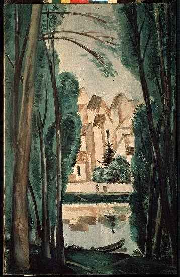 Landscape with Boat on the Shore