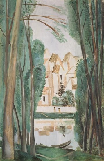 Landscape with a Boat (Carrieres-Saint-Denis)